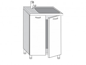 2.60.2мн Шкаф-стол на 600мм под накладную мойку с 2-мя дверцами в Нижневартовске - nizhnevartovsk.магазин96.com | фото