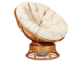 Кресло-качалка Papasan w 23/01 B с подушкой Cognac, ткань Старт в Нижневартовске - nizhnevartovsk.магазин96.com | фото