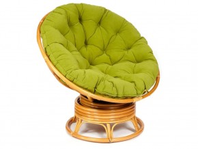 Кресло-качалка Papasan w 23/01 B с подушкой Honey, флок Олива в Нижневартовске - nizhnevartovsk.магазин96.com | фото