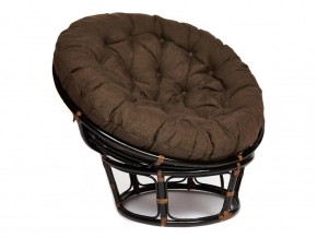 Кресло Papasan 23/01 W с подушкой Antique brown, ткань Коричневый в Нижневартовске - nizhnevartovsk.магазин96.com | фото