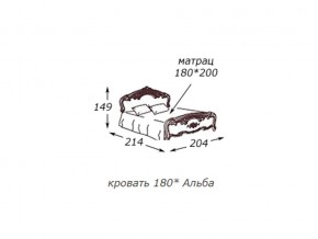 Кровать 2-х спальная 1800*2000 с ортопедом в Нижневартовске - nizhnevartovsk.магазин96.com | фото