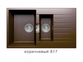 Мойка кварцевая Tolero Loft TL-860 Коричневый 817 в Нижневартовске - nizhnevartovsk.магазин96.com | фото