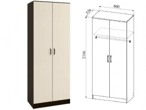 Шкаф 2 двери Ронда ШКР800.1 венге/дуб белфорт в Нижневартовске - nizhnevartovsk.магазин96.com | фото